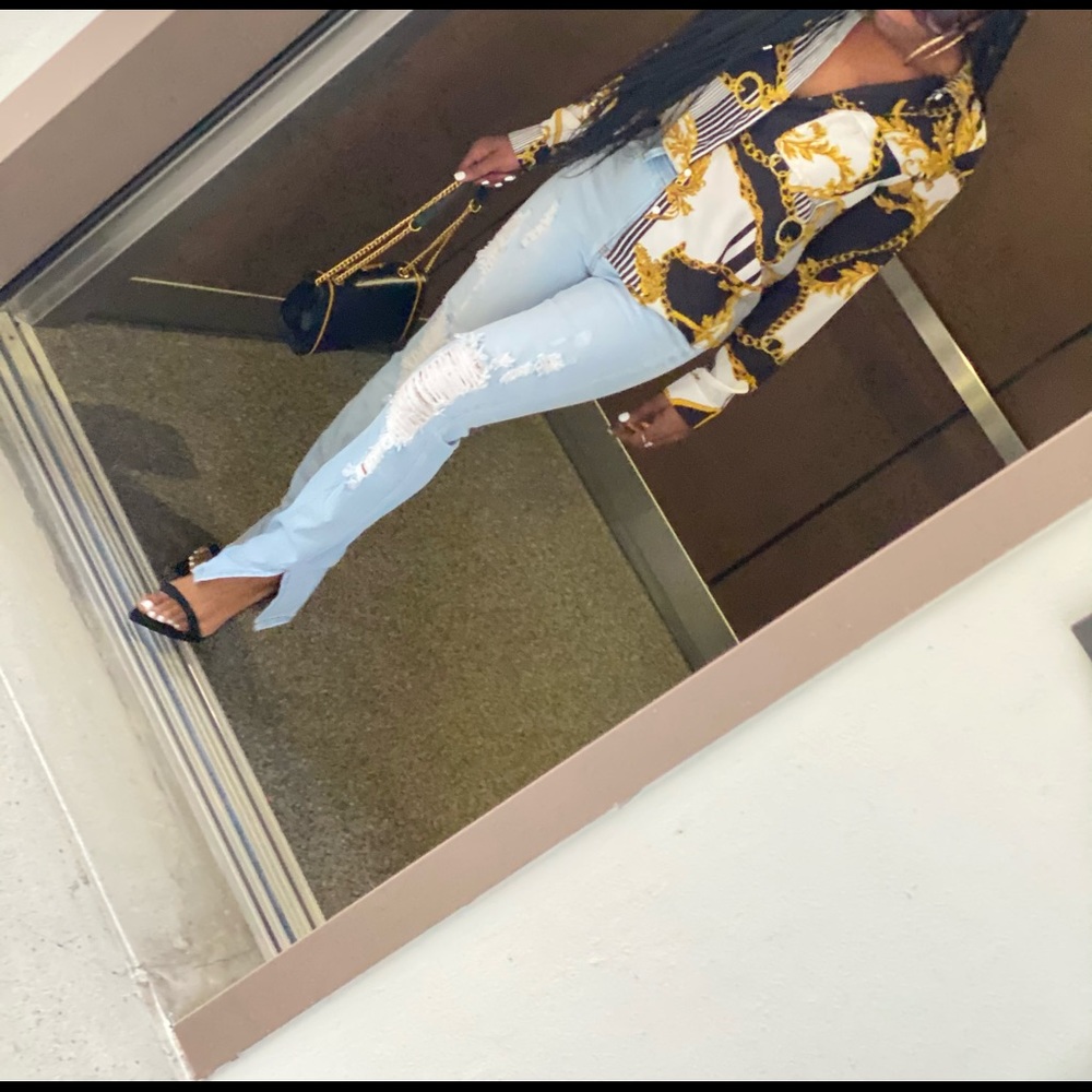 Mixed Chains Blouse